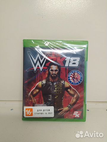 Игра для Xbox one WWE 2K18 запечатанная