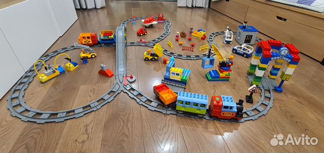 Железная дорога Lego Duplo купить в Москве | Личные вещи | Авито