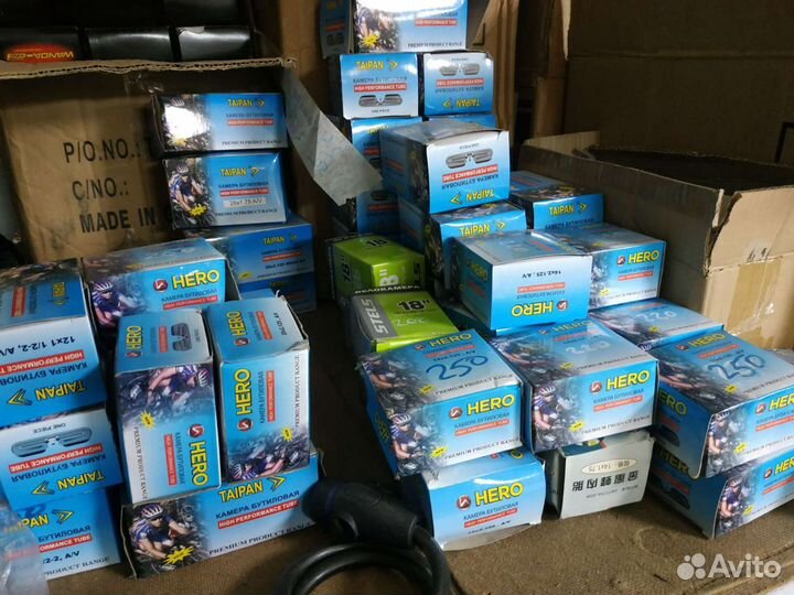 Покрышки и камеры для велосипеда