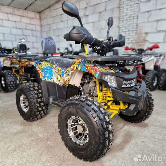 Квадроцикл Bravo 125 Pro StikerBoomb