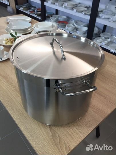 Кастрюля нерж 15л Индукция