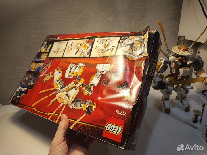 Lego Ninjago 71702 Golden Mech Золотой Робот