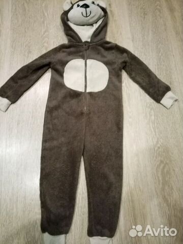 Комбинезон флисовый Мишка 5-6лет