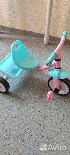 Детский трехколесный велосипед бу