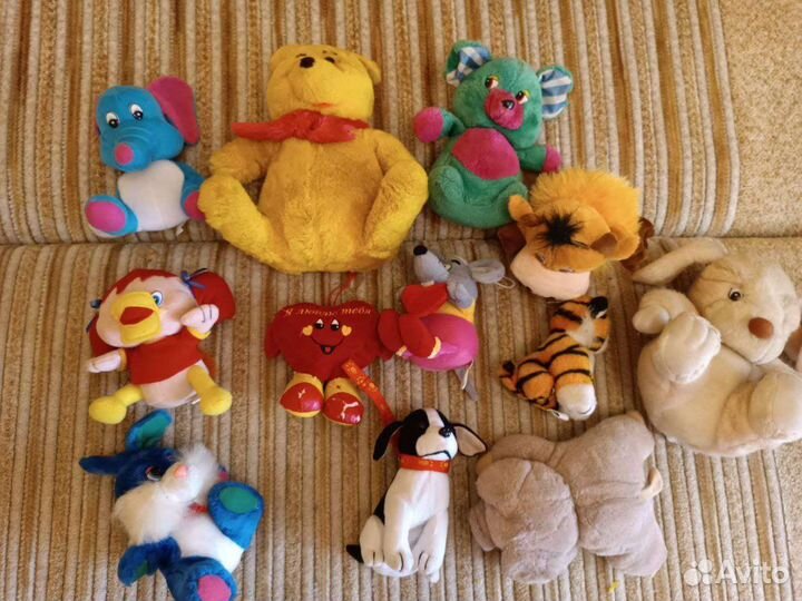Мягкие игрушки пакетом