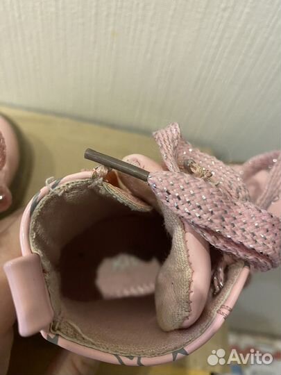 Ботинки демисезонные для девочки 23 размер