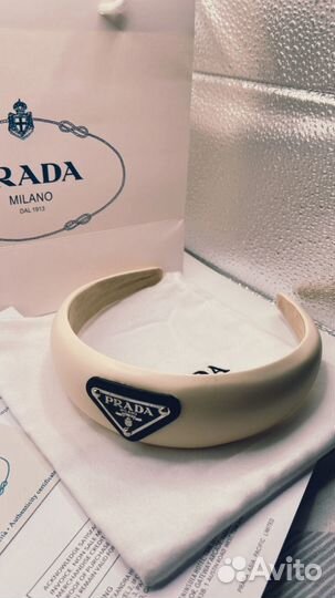 Ободок prada