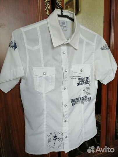 Рубашка на мальчика 152