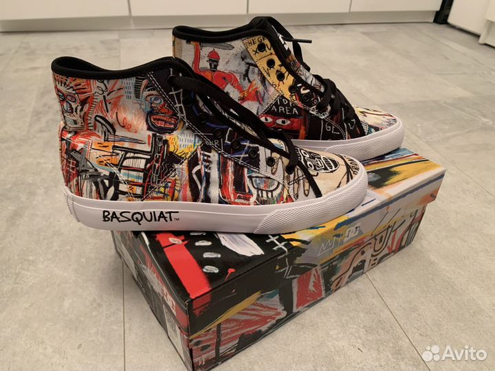 Кеды лимитированной коллекции DC Shoes basquiat
