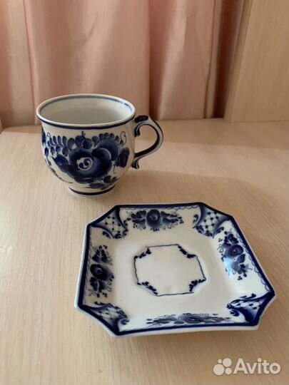 Чайная пара фарфор