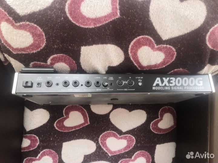 Гитарный процессор korg AX3000G
