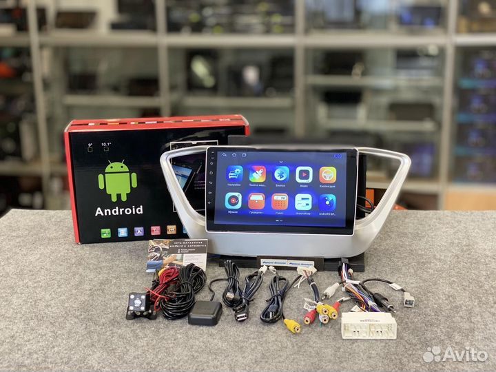 Штатная магнитола Hyundai Solaris 2 2017-2018 2-16