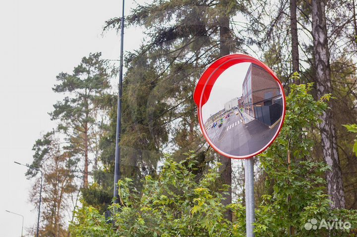 Сферическое зеркало / Дорожное зеркало / Звоните