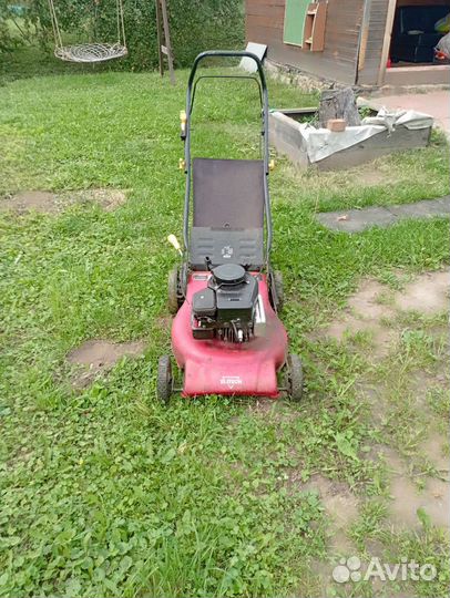Газонокосилка бензиновая бу мотор briggs station
