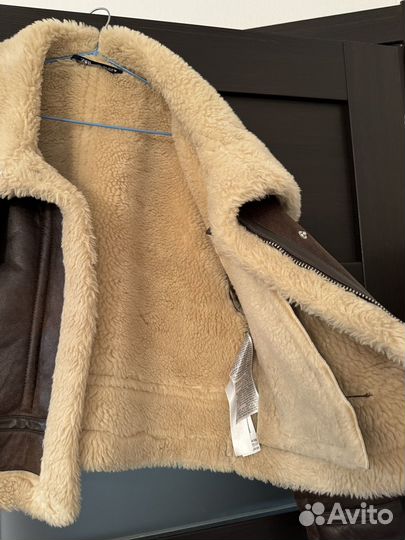 Дубленка женская zara