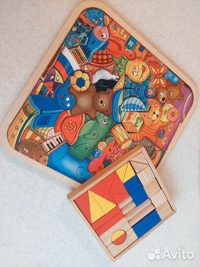 Развивашки деревянные