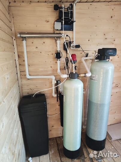 Система очистки воды.Обслуживание.Перезасыпка