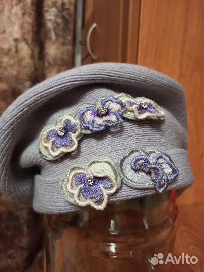 Берет женский + шарф