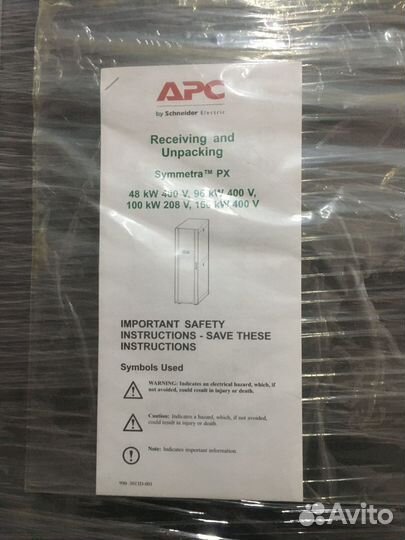 Sycfxr48 Внешний батарейный шкаф APC Symmetra