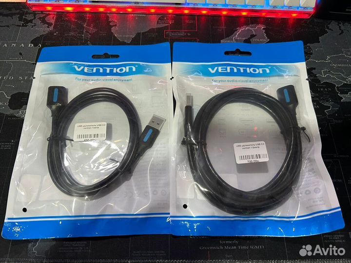 USB удлинитель USB 3.0 Vention