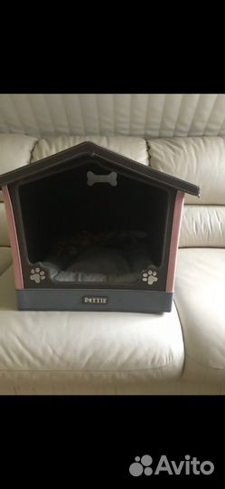 Лежанка домик для собаки