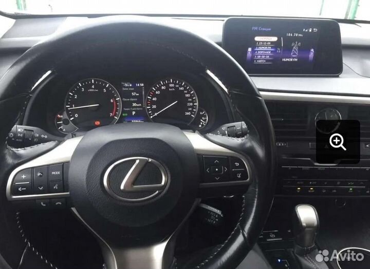 Штатный монитор lexus rx