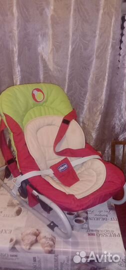 Шезлонг детский бу