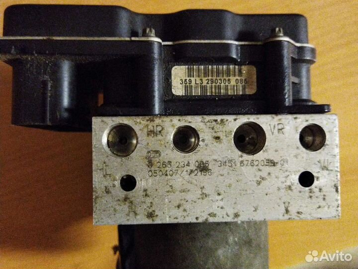 Блок абс bmw x5 e53 рейсайлинг