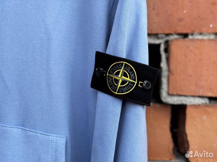 Худи толстовка Stone Island Blue New