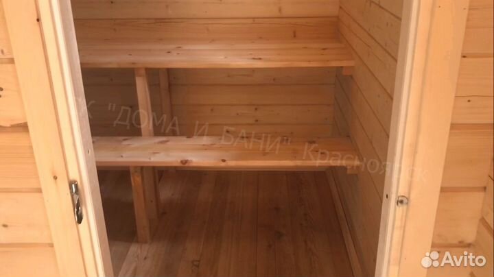 Баня каркасная