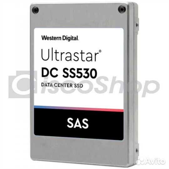 Накопитель SSD WD Ultrastar SS530, 960Gb, SAS, 3D