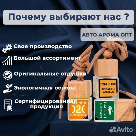 Автопарфюм оптом