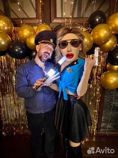 Ростовая кукла Пирожков Стриптиз Белый мишка