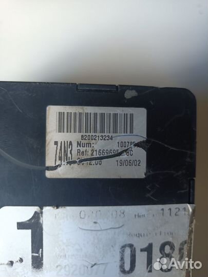 Блок комфорта Рено Лагуна 2