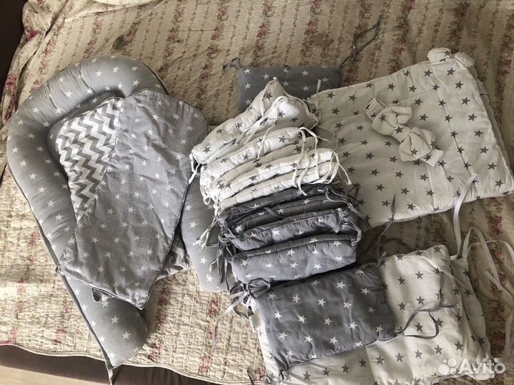 Бортики в кроватку