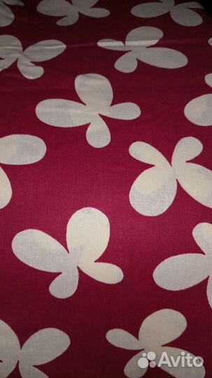Ткань хлопок СССР, мебельный велюр