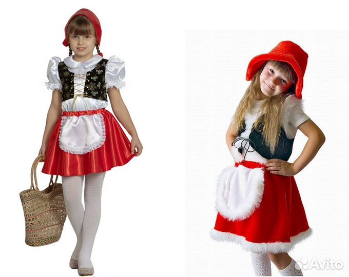 Новогодний Костюм красной шапочки