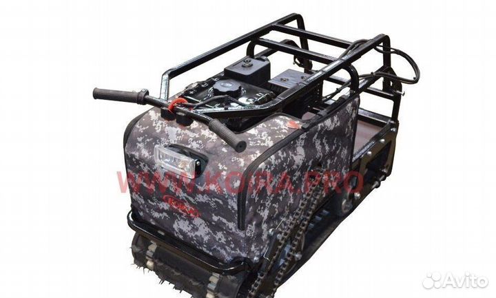 Мини мотобуксировщик койра 