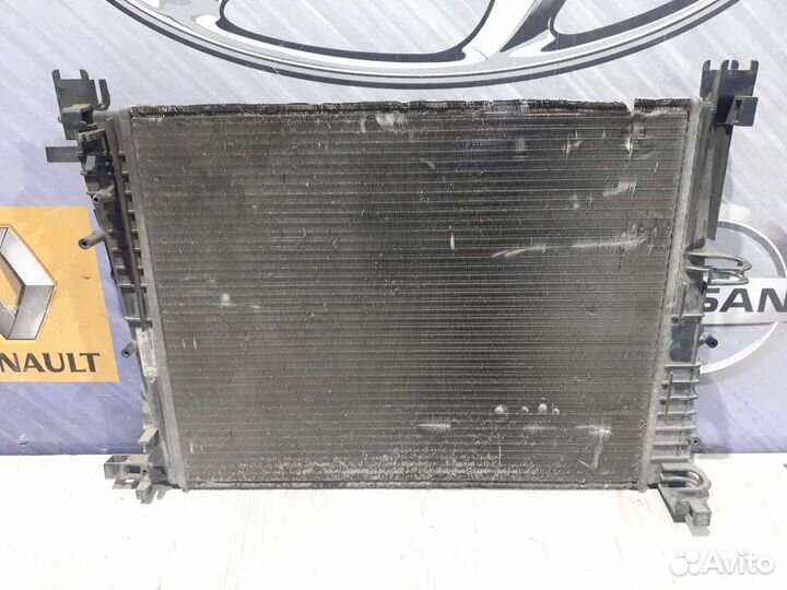 Радиатор охлаждения двигателя основной Renault san
