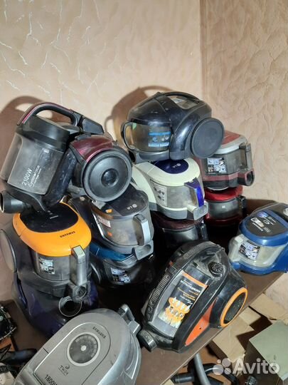 Пылесосы на запчасти LG samsung и тд