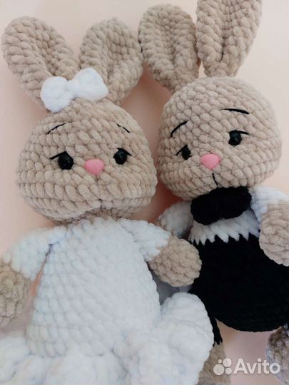 Вязаные игрушки на свадьбу