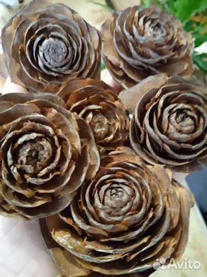 Шишки для изготовления новогодних венков