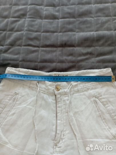 Брюки льняные, мужские 44размер