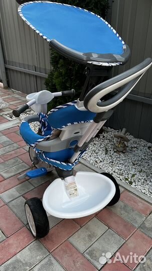 Велосипед трехколесный с ручкой