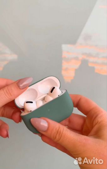 Airpods pro (копия luxe premium) + чехол в подарок