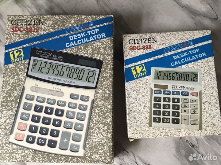 Калькулятор новый Citizen