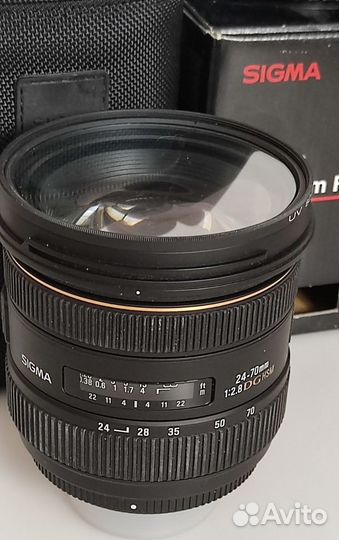 Продам объектив sigma 24-70 mm f 2.8 DG для Nikon