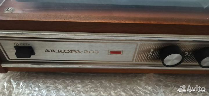 Проигрыватель винила(Рабочий)