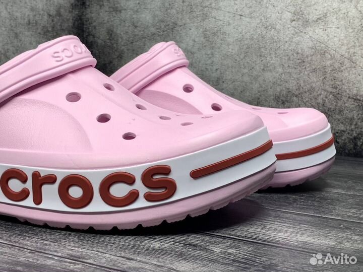 Crocs сабо розовые 41-45