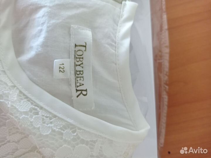 Нарядное платье для девочки 122